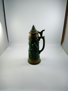 Vintage Stein Pitcher Tankard Vintage Atlantic Mold with Lid Vintage Stein Pitcher Tankard Vintage Atlantic Mold with Lid