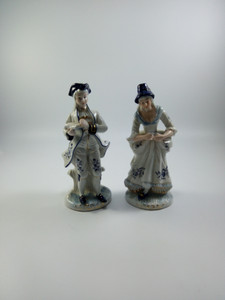 Vintage Blue/White Figurines