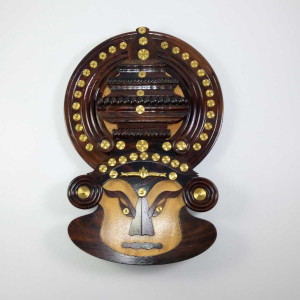 Kathakali Mask, India, wall hanging, goddess, goddess mask, tribal, Kali, Kathakali Mask, India, wall hanging, goddess, goddess mask, tribal, Kali,