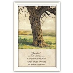 Forever-an art print in a white grooved frame Forever-an art print in a white grooved frame