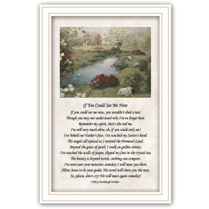 If You Could See Me Now, A framed print in a white grooved frame If You Could See Me Now, A framed print in a white grooved frame