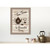 "Tea Time" framed art print in a taupe color frame in a lifestyle setting