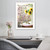 "Sharing Sunshine" in a white grooved frame in a lifestyle setting
