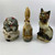 Set of 3 -Jim Beam Decanter-Cat, rabbit, Poodle. Image: © Modern2Historic