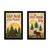 Bear and Moose Lodge art framed prints