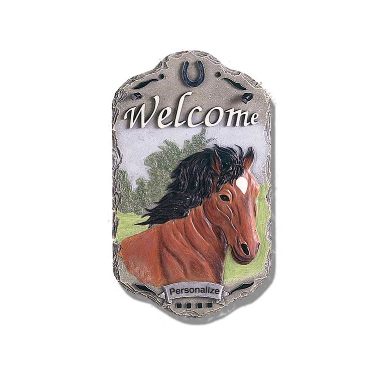 "Mustang Welcome" Plaque