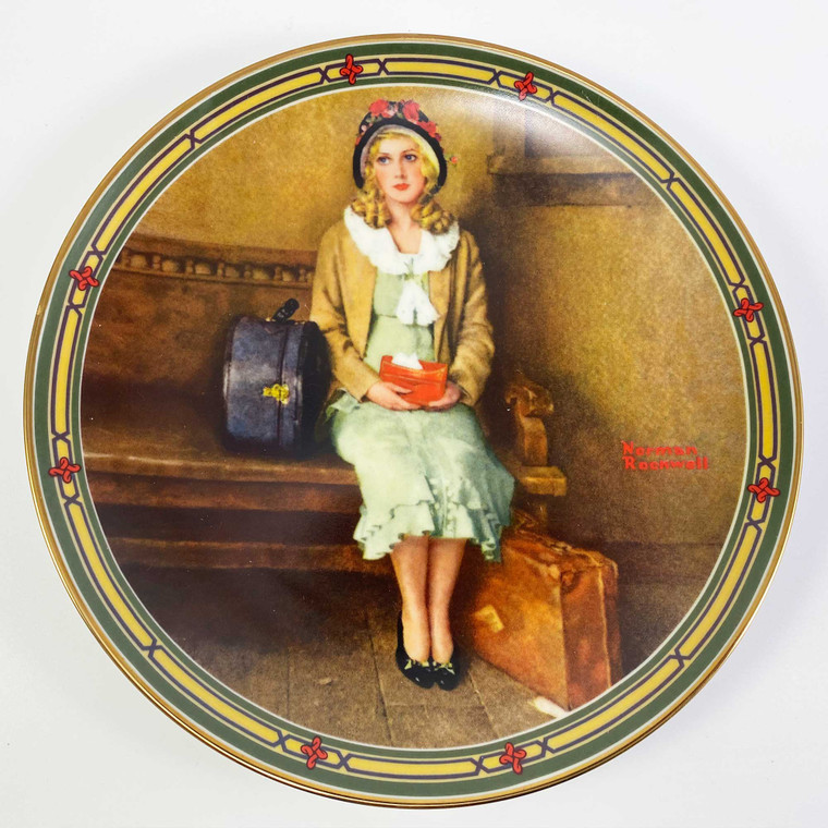 Norman Rockwell: A Young Girl's Dream plate Image: Copyright Modern2Historic