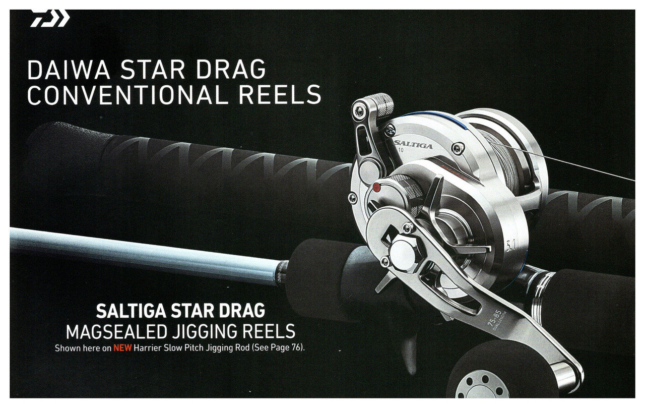 Want a round profile star drag jigging reel that is light