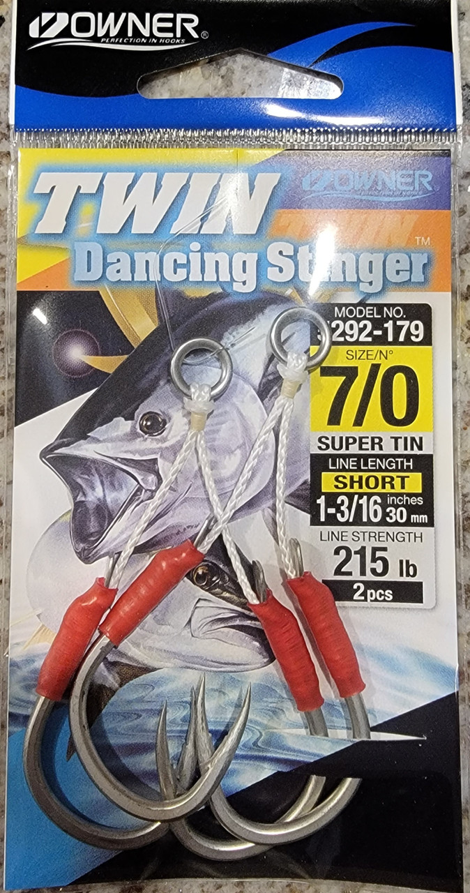 Owner HD Super TIn Dual Dancing Stinger Hook - C.M. Tackle Inc