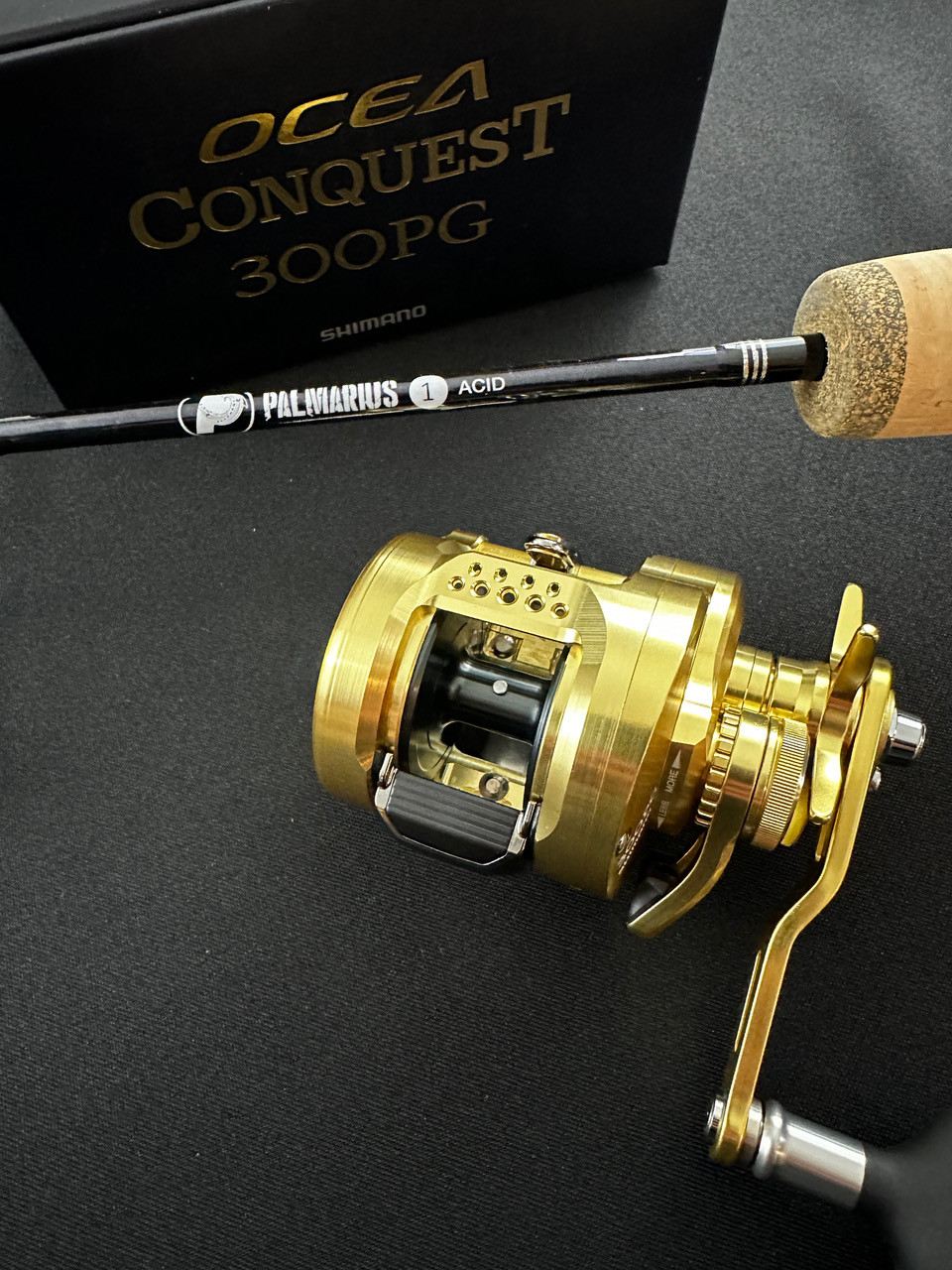 PLAT/shimano ocea conquest ct 301hg left/in stock now baitcast  reels-Fishing Tackle Store-en