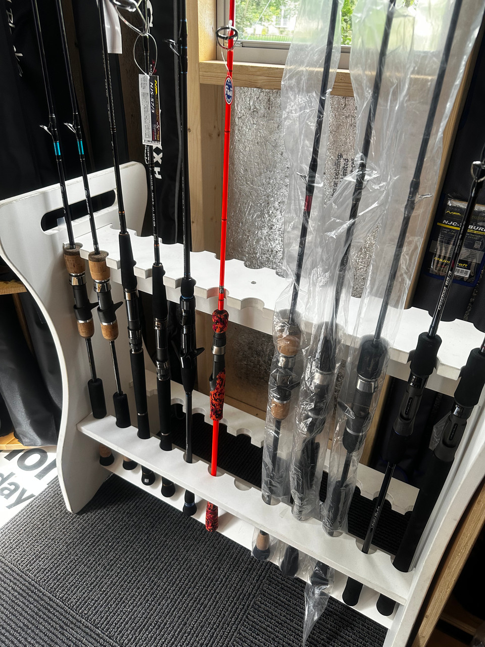 Fishing Rods Display Cabinet