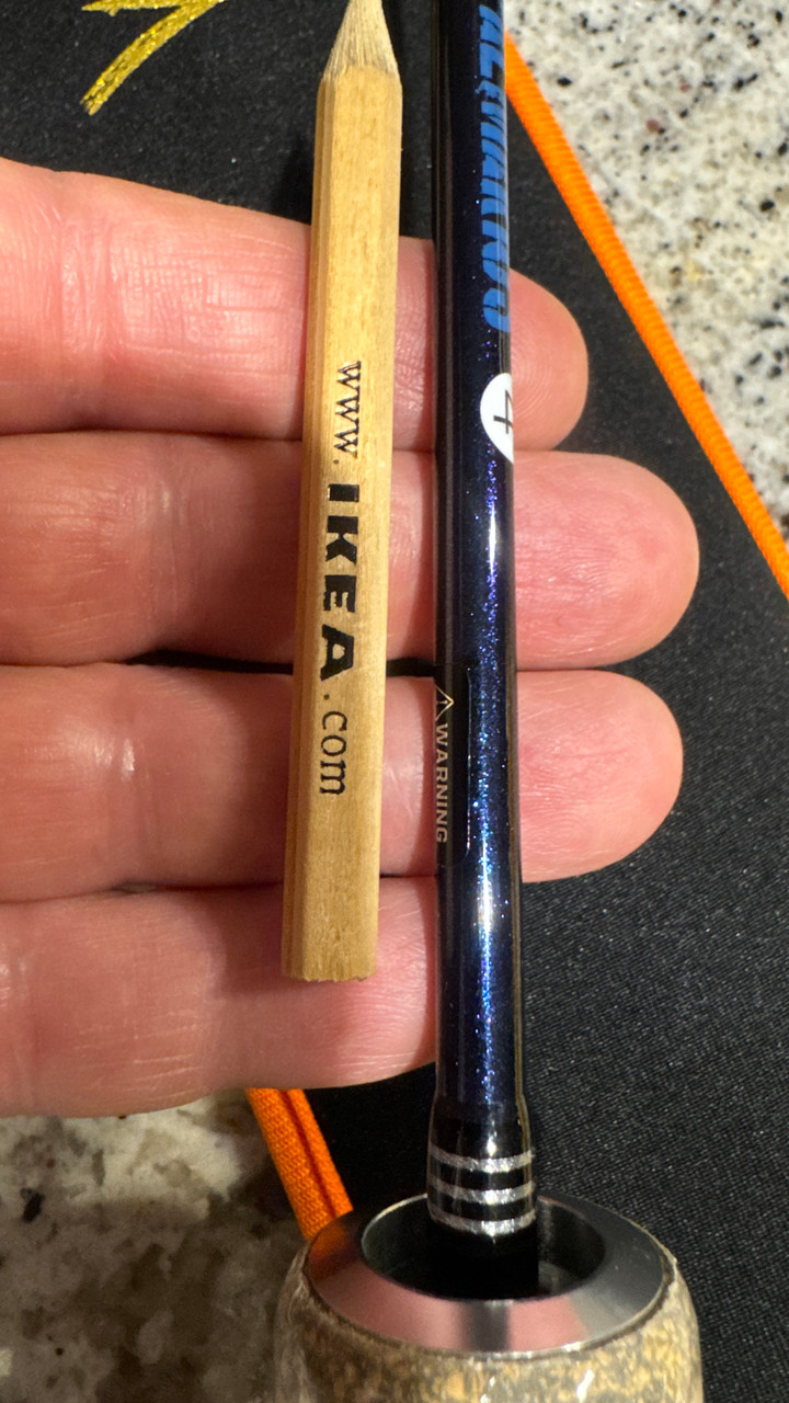 Palmarius WAKIZASHI Rods Toray Japan Solid Carbon 5'6