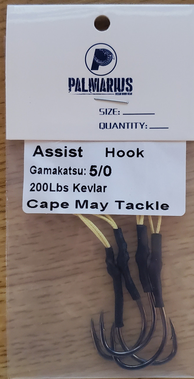 5/0 Gamakatsu Fluke Assist Hook 4 Pack