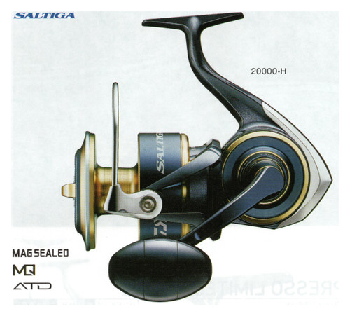 Daiwa Saltiga Star Drag Reels - 10-50 Size - Shop Online - Melton Tackle