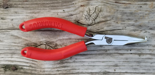 Titanium Curved Jaw Pliers with Tungsten Braid cutter - C.M. Tackle Inc.  DBA TackleNow!
