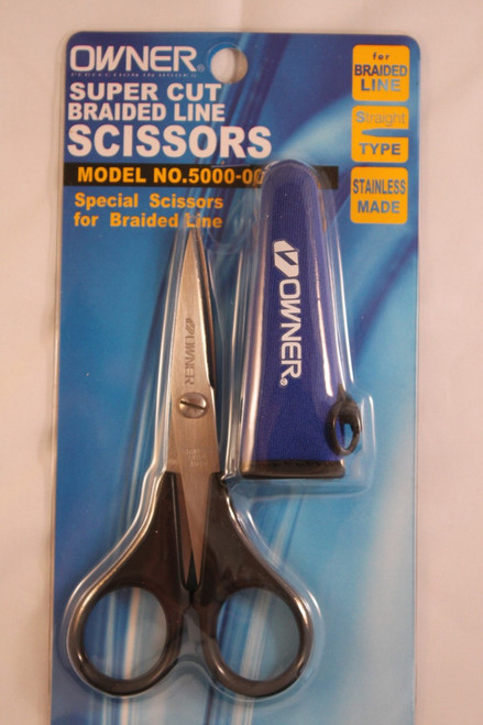 braided line scissors
