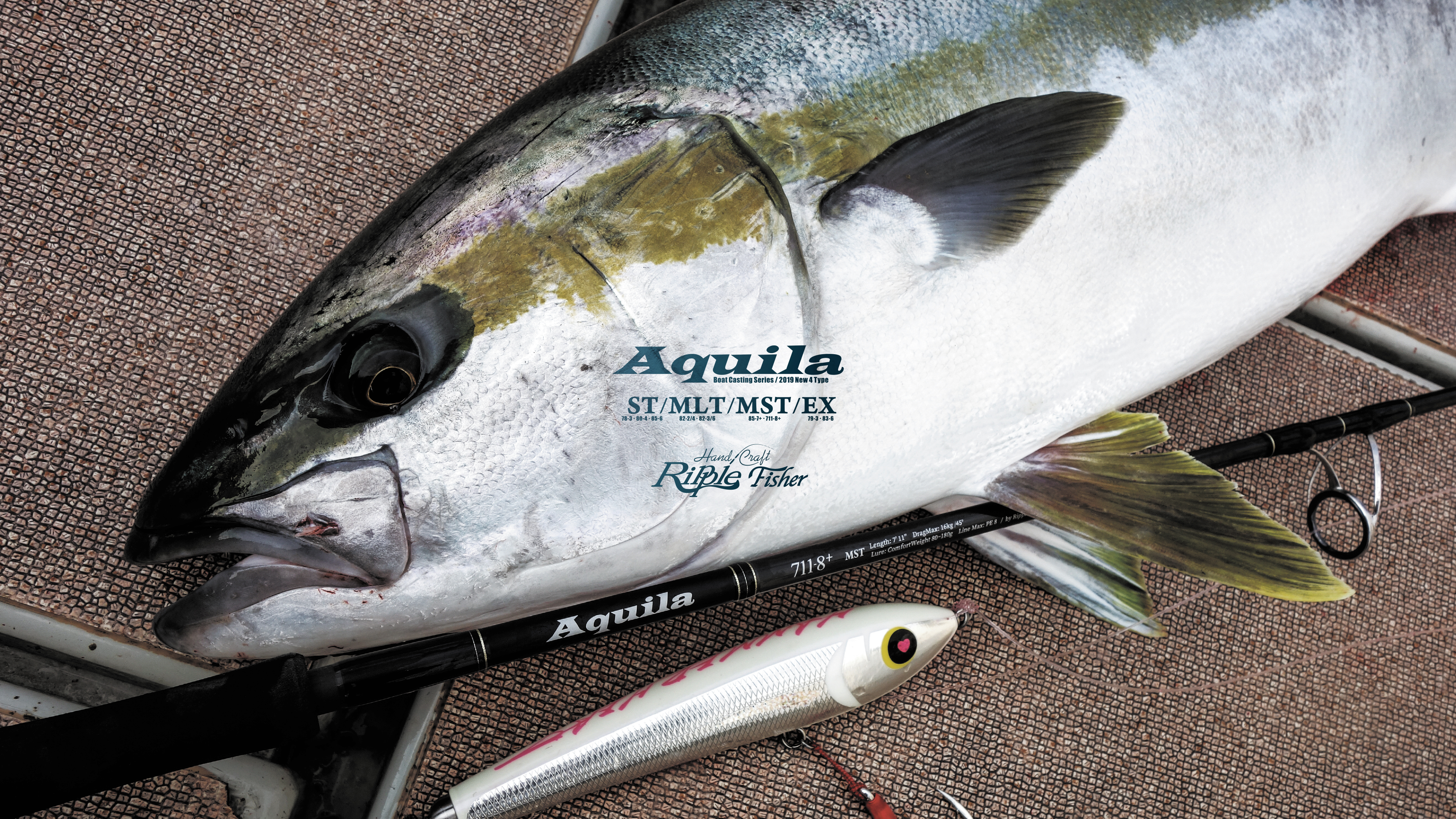 2021年激安 BSL anglersfactoryAquila ST 85-6 Ripplefisher リップル