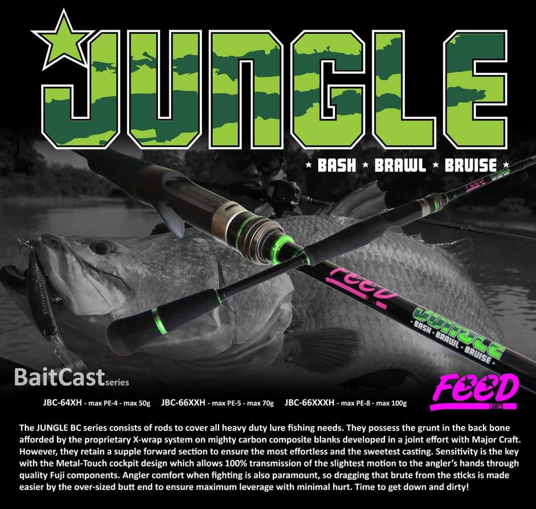 FEED Jungle JBS Spinning - C.M. Tackle Inc. DBA TackleNow!