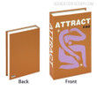 Attract Typography Abstract Figure Travel Style Fake Book Décor Gift for Simulation Book Cabinet Decoration