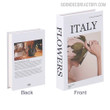 Italy Typography Figure Modern Bookshelf Décor For Mother's Day Gifts