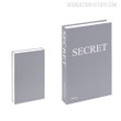 Secret Typography Modern Faux Book Décor for Home Decorative Book Study Shelf