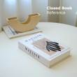 Temptation Typography Modern Decorative Book Box Close Book
