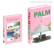 Palm Beach Typography Landscape Faux Book Décor for Home Decorative Book Study Shelf