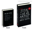 Steal Like an Artist Typography Fake Book Décor Gift for Men Book Decoration