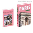 Paris France Typography Figure Modern Faux Book Decor For Living Room Ideas