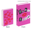 Burn Book Typography Modern Faux Book Décor For Coffee Table Decor