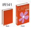 Capri Bliss Typography Botanical Travel Style Retro Faux Book Decor Set for Study Room