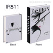 Fashion Typography Fashion Figure Fake Book for Coffee Table Décor