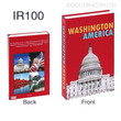 Washington America Typography World Buildings Series Modern Fake Decorative Book Set for Mother's Day Gift