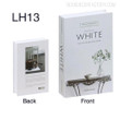 The White Company Typography Modern Home Decor Faux Book Set for Bookshelf Decoration