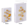 Lemon Slices Fruits Food Modern Fake Book Décor For Coffee Table Decor
