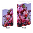 Peony Flowers Floral Modern Faux Book Décor For Living Room Ideas