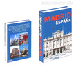 Madrid Espana Typography Architecture Modern Fake Book Décor For Home Décor