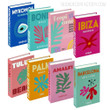 Bondi Beach Australia Typography Vacation Series 8 Piece Fake Book Décor Set for Study Room