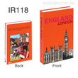 England London Typography World Buildings Series Modern Faux Book for Decorative Book