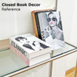 Perception Typography Vacation Series Decorative Book Box Closed Book