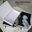 The Men’s Fashion Book Typography Human Figure Book Decoration For Open Book Décor Reference