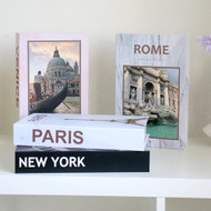 Destination Book Box Decor