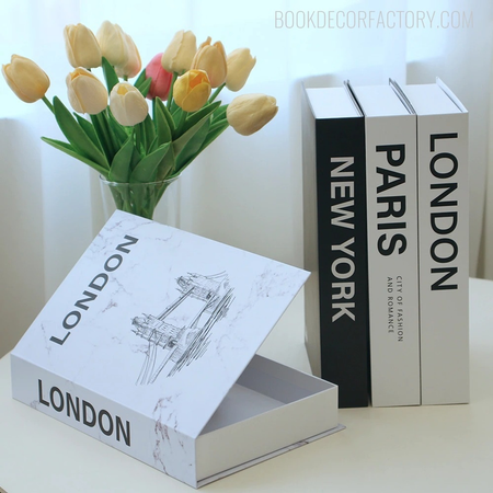 Designer Style on a Budget: Decorating with Fake Designer Books