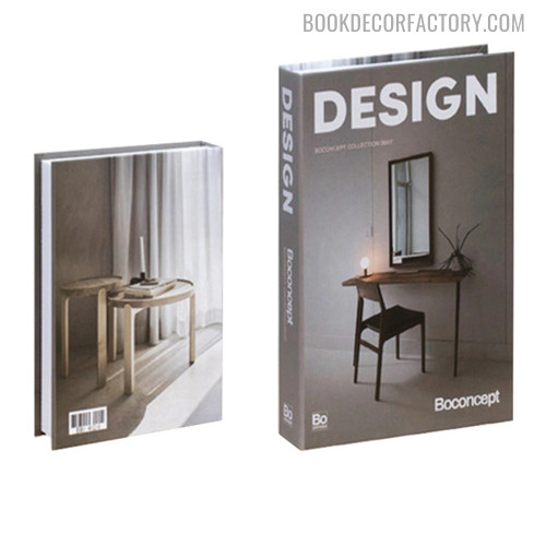 Design Typography Modern Fake Book Décor For Table Accents