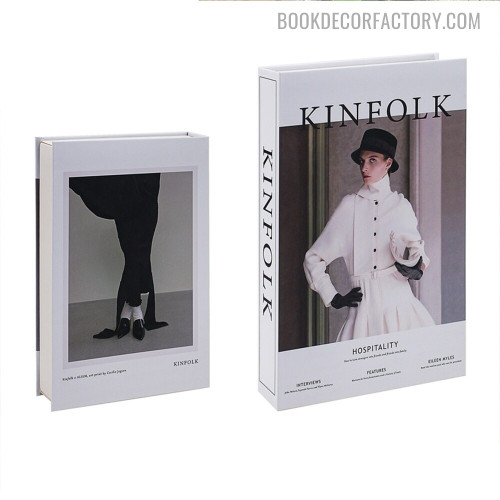 Kinfolk Typography Figure Modern Fake Book Décor For Mother's Day Gifts