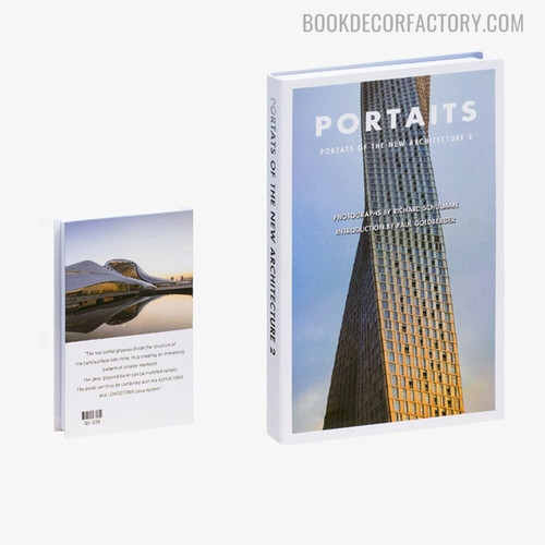 Portaits Typography Modern Faux Book Décor Gifts For Men