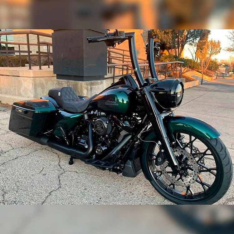 Custom Handlebars Harley-Davidson Accessories, Handlebars, Ape Hangers, Sissy Bars, Crash ...