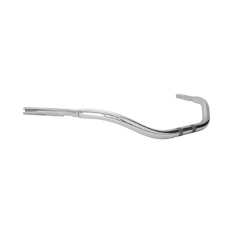 Beach Bar Classic Robust 1.1/4" Handlebars for Harley-Davidson Softail Fat Boy - Polished Stainless Steel