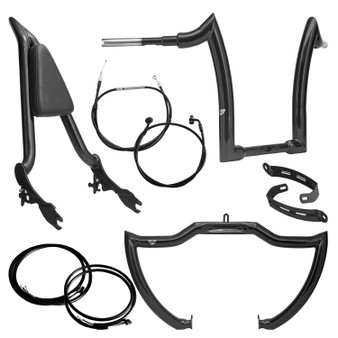 Diablo Kit III for Harley-Davidson Touring Road Glide with Mechanical Clutch - Black