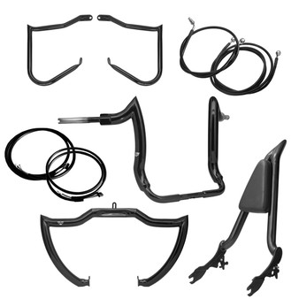 Diablo Kit IV for Harley-Davidson Touring Street Glide with Hydraulic Clutch - Black